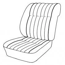 BMW 2000C 1965-1976 Front Seat Set (2000C)-0
