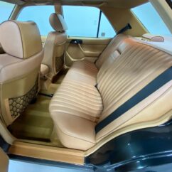 MERCEDES-BENZ W124 300CE, E320,E300,E420,400E, 86-95 COUPE-SEDAN-CONVERTIBLE VINYL REAR SEAT COVERS (AVAILABLE IN ALL FACTORY COLORS)