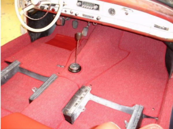 Mercedes Benz w121 190SL Interior Carpet Kit 1955-1963 RHD & LHD-0