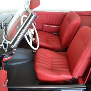 Mercedes Benz w121 190sl Front Seat Cover Kit Leather 1957-1963-0