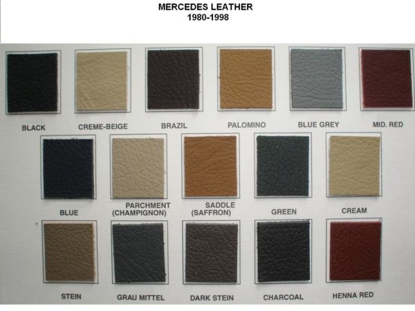 Mercedes Benz W126 1981-1991 280SE/SEL, 300SE/SEL, 300SD,380SE/SEL, 420SE/SEL, 500SE/SEL, 560SEL, Rear Seat Covers Leather-1161