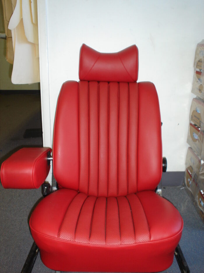 Mercedes Benz R107 1972-1989 280SL, 350SL, 450SL, 380SL, 500SL, 300SL, 420SL, 560SL, Front Seat Covers Leather - Image 6