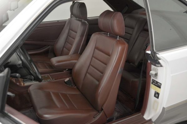 Mercedes Benz W126 380SEC, 420SEC, 500SEC, 560SEC Coupe 1981-1991 Front Seat Kit Covers Leather-1214