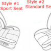 Jaguar S-Type 2000-2007 Replacement Front Seat Kit Leather-936