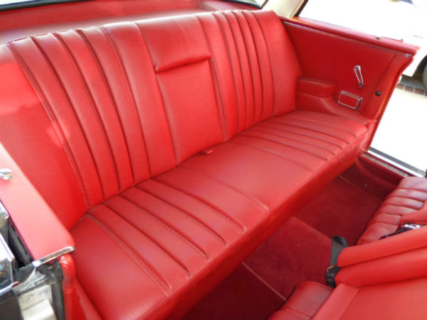 Mercedes Benz W111, W112 1961-1971 220SE, 250SE, 300SE, 280SE 3.5 Rear Seat Cover Kit MB Tex vinyl-0