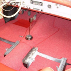 Mercedes Benz w121 190SL Interior Carpet Kit 1955-1963 RHD & LHD-0