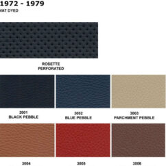 Mercedes Benz W116 1972-1980 280S/SE, 300SD, 450SE/SEL, 6.9, Front Seat Covers Leather