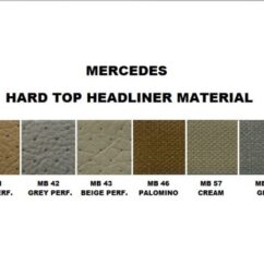 Mercedes Benz R107 1973-1985 280SLC, 350SLC, 450SLC, 380SLC, 500SLC Headliner