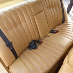 Mercedes Benz W123 Rear Seat Covers Vinyl 1977-1985 240