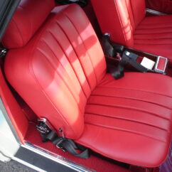 Mercedes Benz W113 1963-1971 230SL, 250SL, 280SL, Front Seat Cover set Leather